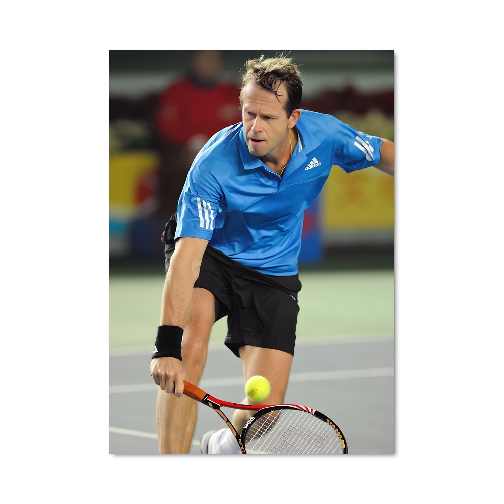 Poster Stefan edberg battue